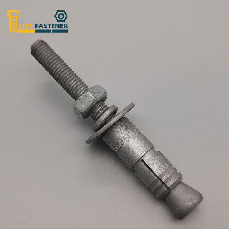 Baja Karbon Tugas Berat Hot Dip Galvanized HDG Lengan Jangkar